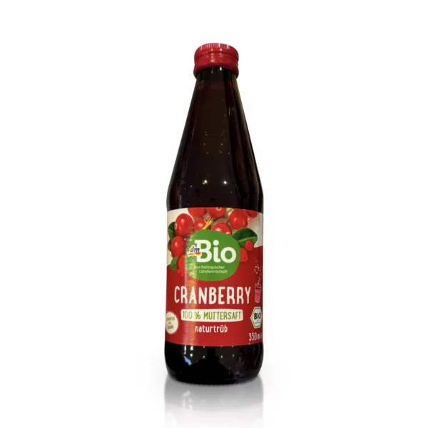 Muttersaft, Cranberry naturtrüb, 330 ml Muttersaft, Cranberry naturtrüb, 330 ml