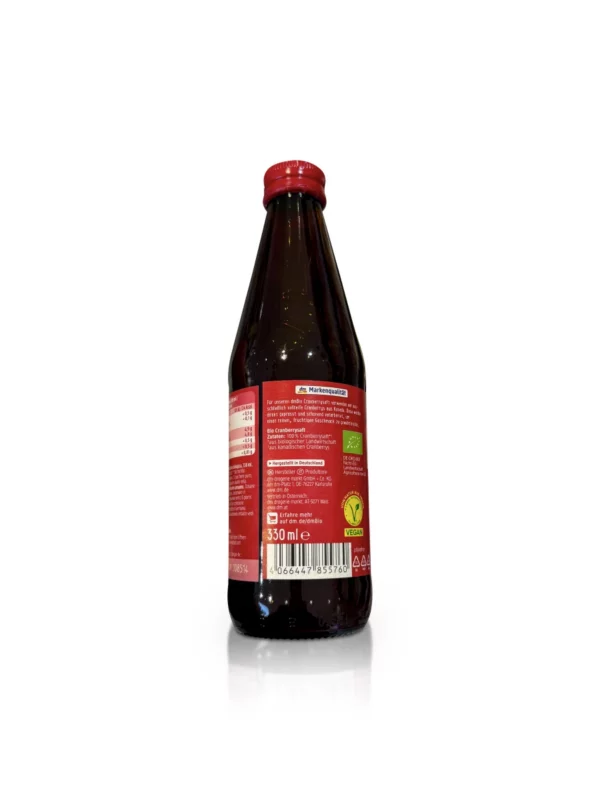 Muttersaft, Cranberry naturtrüb, 330 ml