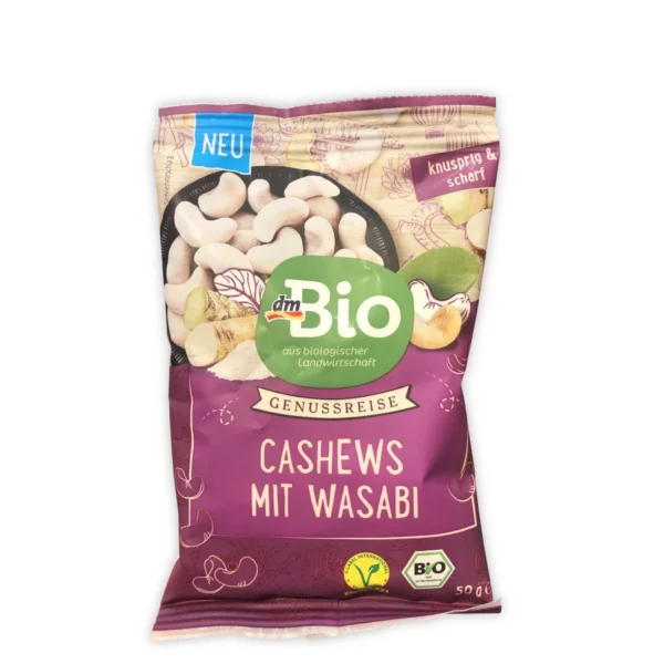 Cashews mit Wasabi, 50 g