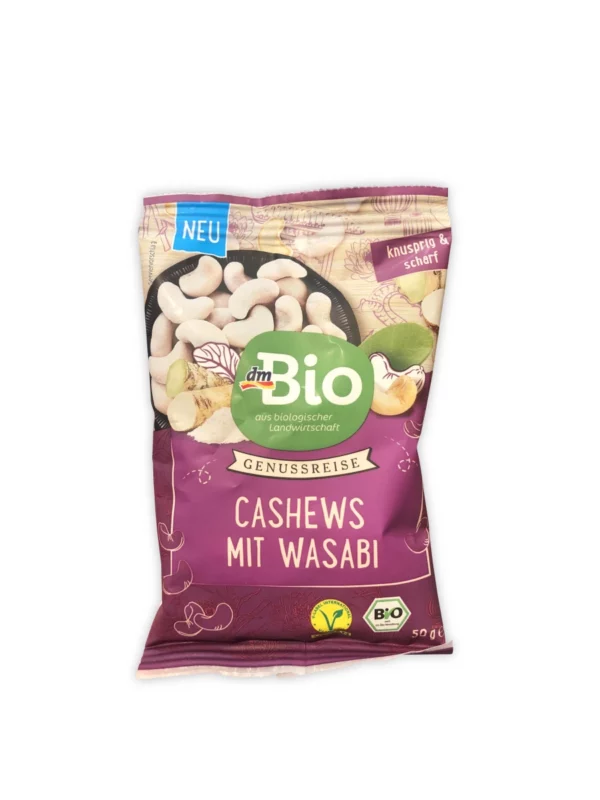 Cashews mit Wasabi, 50 g