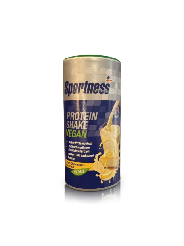 Protein powder, protein shake vegan, lemon cheesecake flavor, 280 g Protein powder, protein shake vegan, lemon cheesecake flavor, 280 g