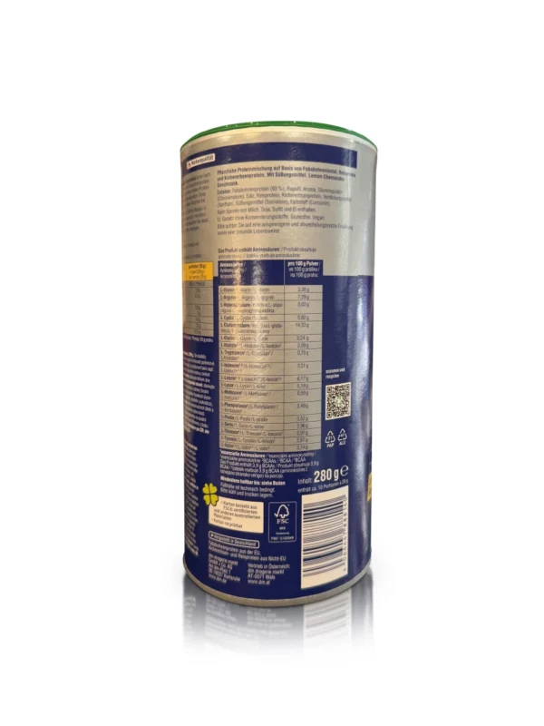 Protein powder, protein shake vegan, lemon cheesecake flavor, 280 g Protein powder, protein shake vegan, lemon cheesecake flavor, 280 g