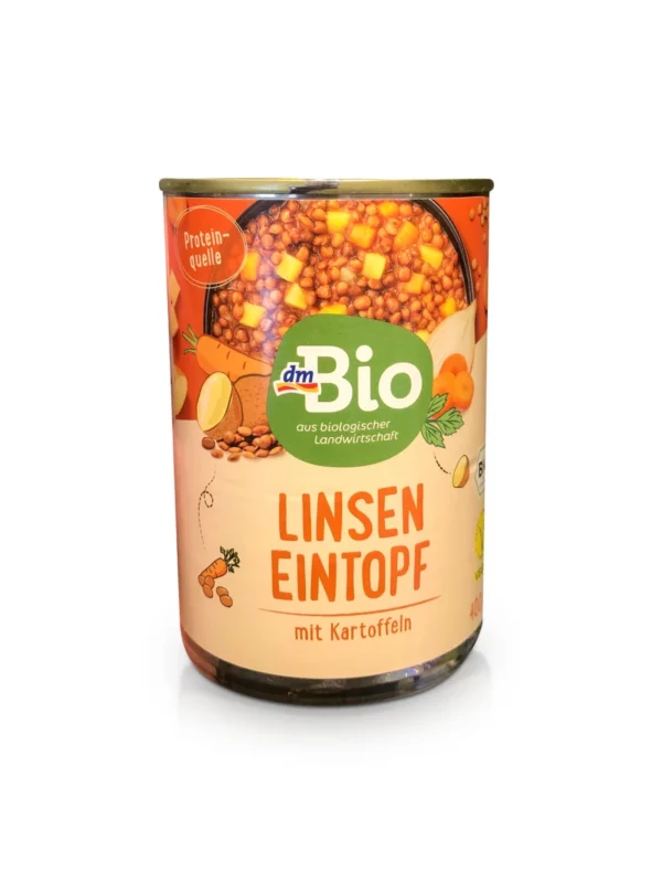 Eintopf, Linsen mit Kartoffeln, 400 g