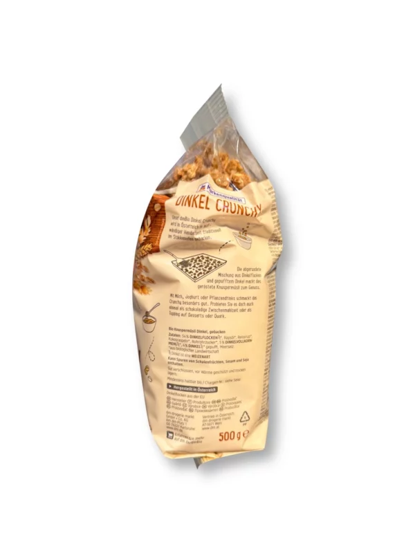 Müsli Crunchy, Dinkel, 500 g Müsli Crunchy, Dinkel, 500 g