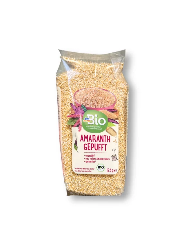 Amaranth, puffed, 125 g Amaranth, puffed, 125 g