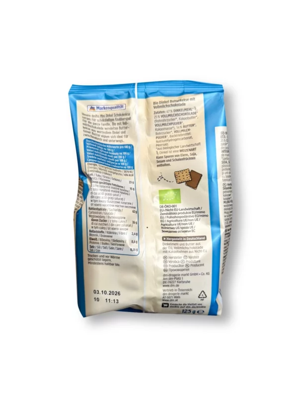 Mini Schokokekse, Dinkel, 125 g