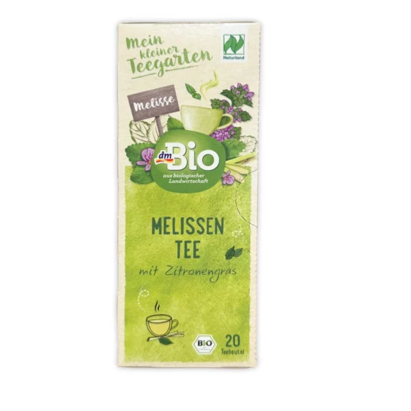 Herbal tea Lemon balm tea with lemongrass (20 bags), 30 g