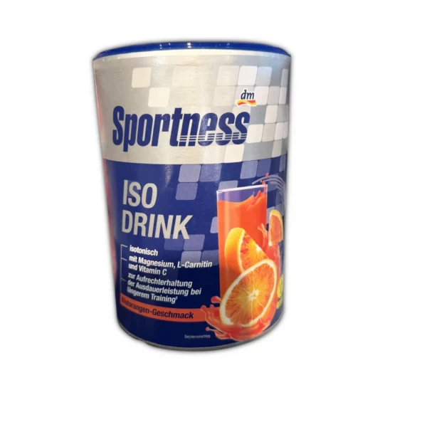 Iso Drink powder, blood orange flavor, 750 g