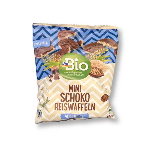 Mini Schokoreiswaffel Vollmilch, 60 g