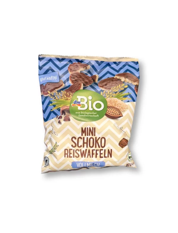 Mini Schokoreiswaffel Vollmilch, 60 g