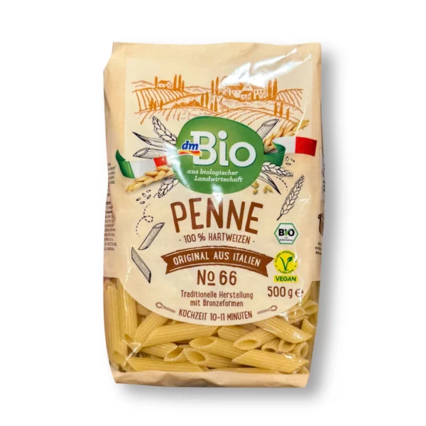 Nudeln, Penne aus Hartweizen, No.66, 500 g