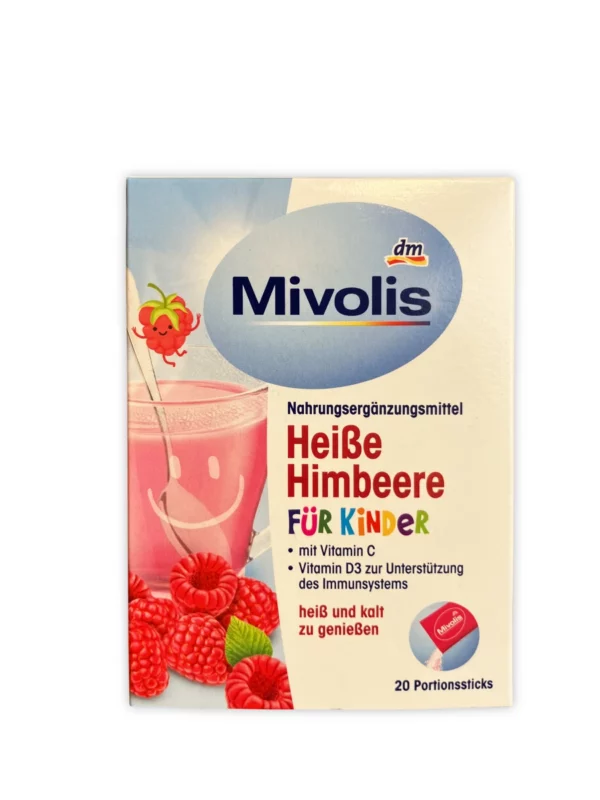 Children's drink, hot raspberry (20 sticks), from 7 years, 100 g Children's drink, hot raspberry (20 sticks), from 7 years, 100 g