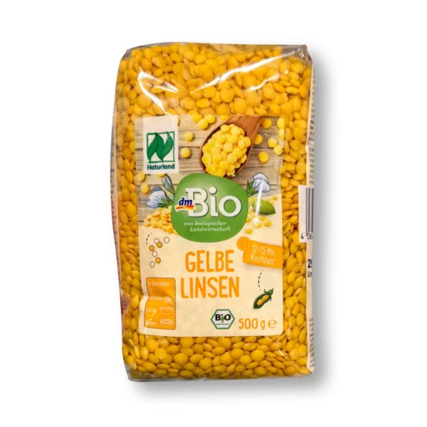 Yellow lentils, 500 g