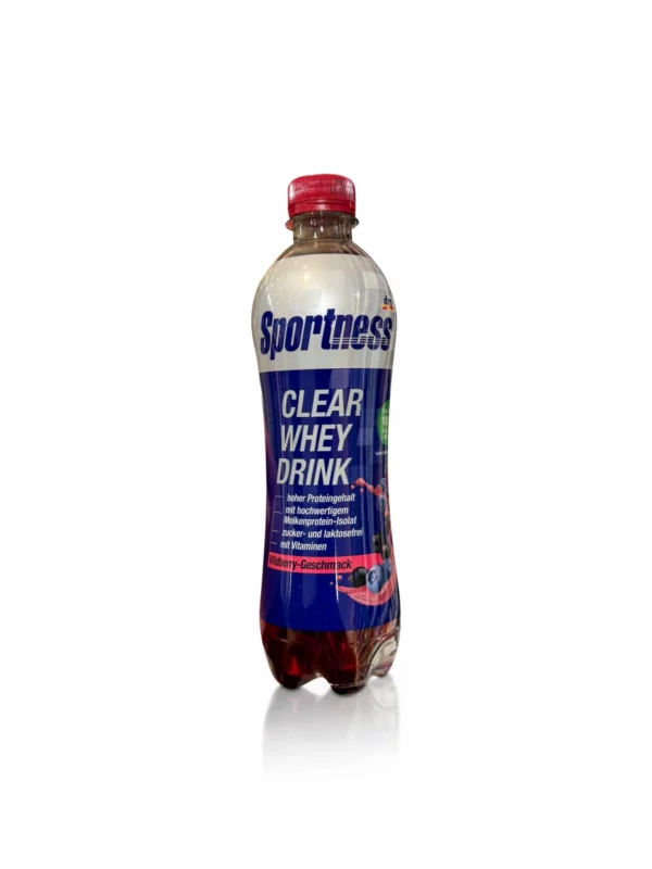 Protein drink, Clear Whey, Wildberry flavor, ready-to-drink, 500 ml ONE WAY