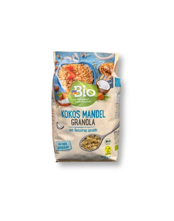 Knuspermüsli, Kokos Mandel Granola, 500 g