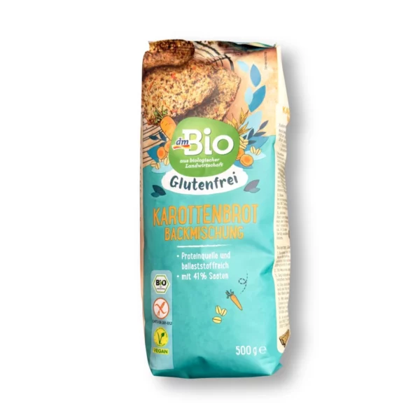 Backmischung Karottenbrot, glutenfrei, 500 g