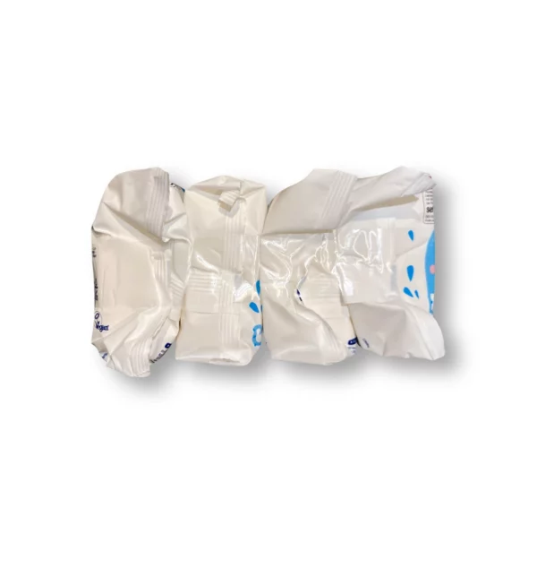 Wet wipes with 99% water (4x80 pcs), 320 pcs