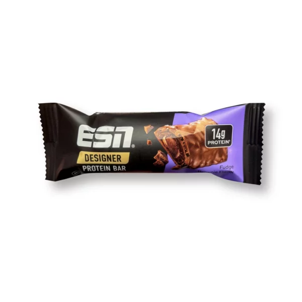 Proteinriegel Designer Bar, Fudge Brownie Geschmack, 45 g