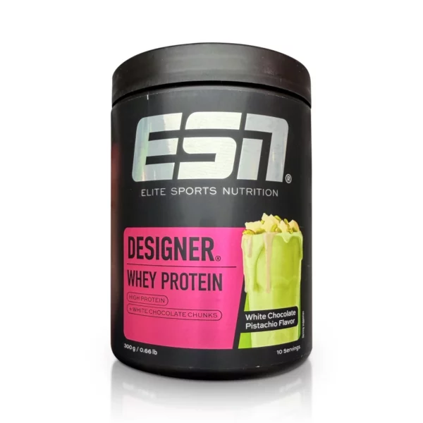 Whey protein powder, White Choco Pistaccio flavor, 300 g