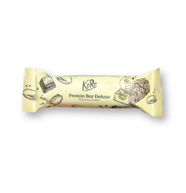 Proteinriegel 25%, Deluxe mit Pistazienbutter, 55 g