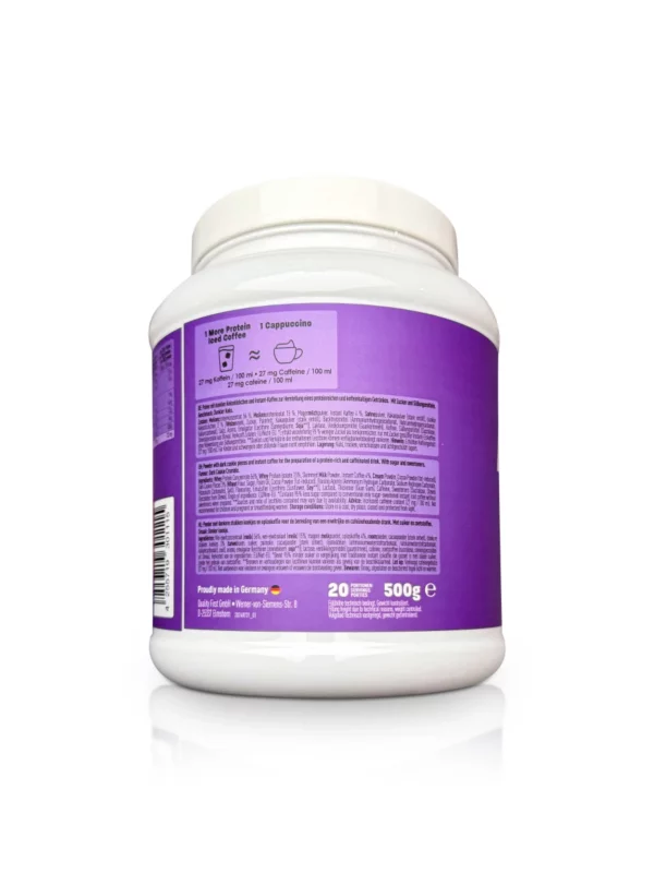 Protein powder, Iced Coffee Dark Cookie Crumble, 500 g