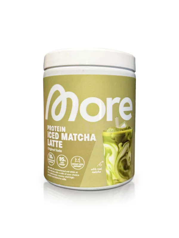 Protein powder, Iced Matcha Latte flavor, 300 g