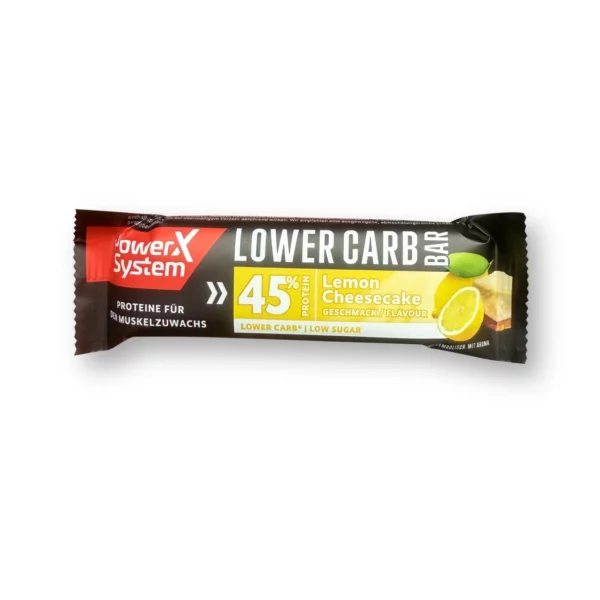 Proteinriegel 45%, Lower Carb Bar, Lemon Cheesecake Geschmack, 40 g