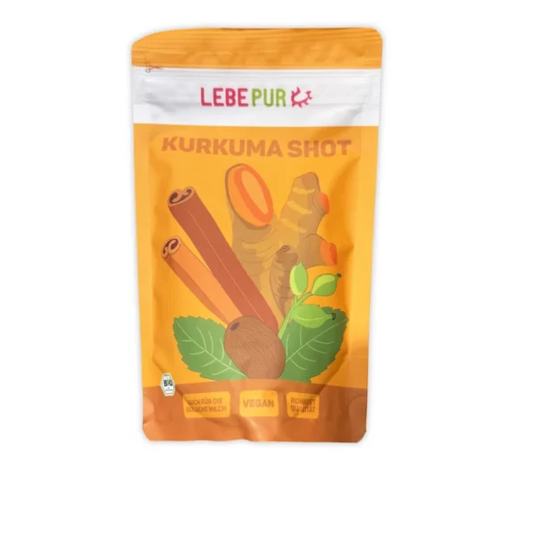 Pflanzenpulver, Kurkuma Shot, 125 g