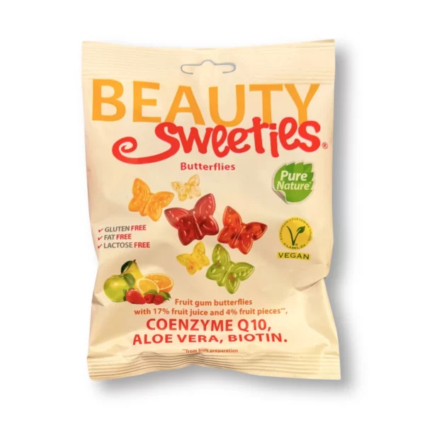 Fruit jelly, butterflies, 125 g