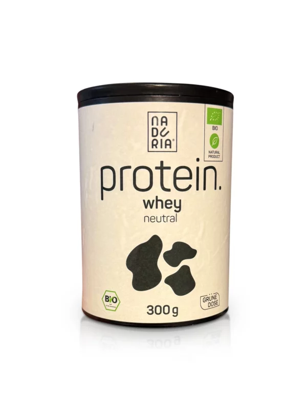 Whey protein powder, unflavored, unsweetened, 300 g