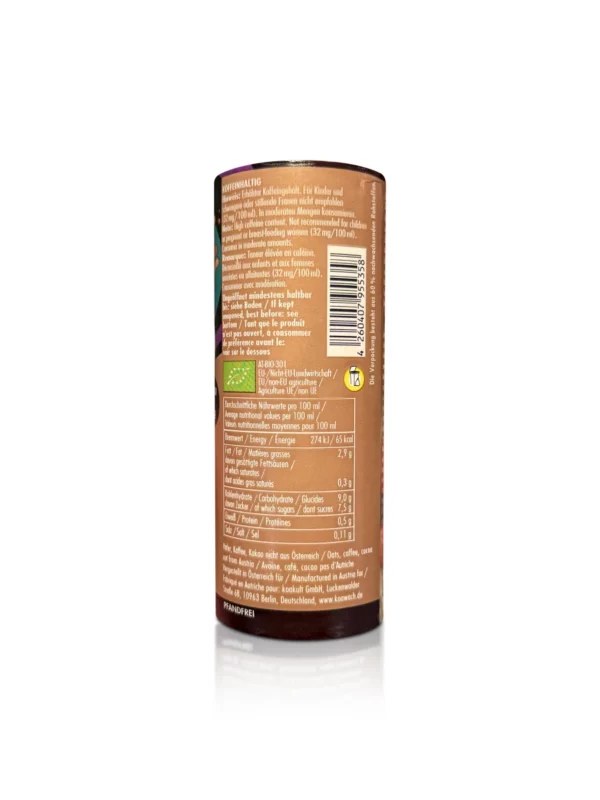 Trinkfertiger Schokodrink, Chocochino mit Koffein, 235 ml