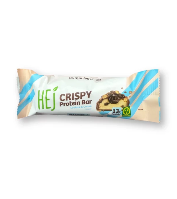 Protein bar Crispy Cookies & Cream flavor, 45 g