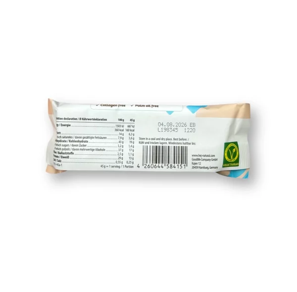 Protein bar Crispy Cookies & Cream flavor, 45 g