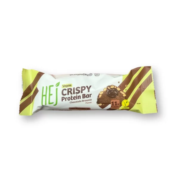 Proteinriegel Crispy Double Chocolate, vegan, 45 g