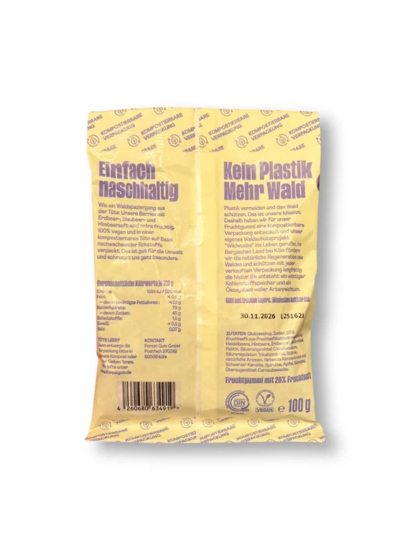 Fruchtgummi, Wild Berries, 100 g Fruchtgummi, Wild Berries, 100 g