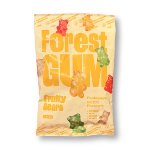 Fruit jelly, Fruity Bears, 100 g