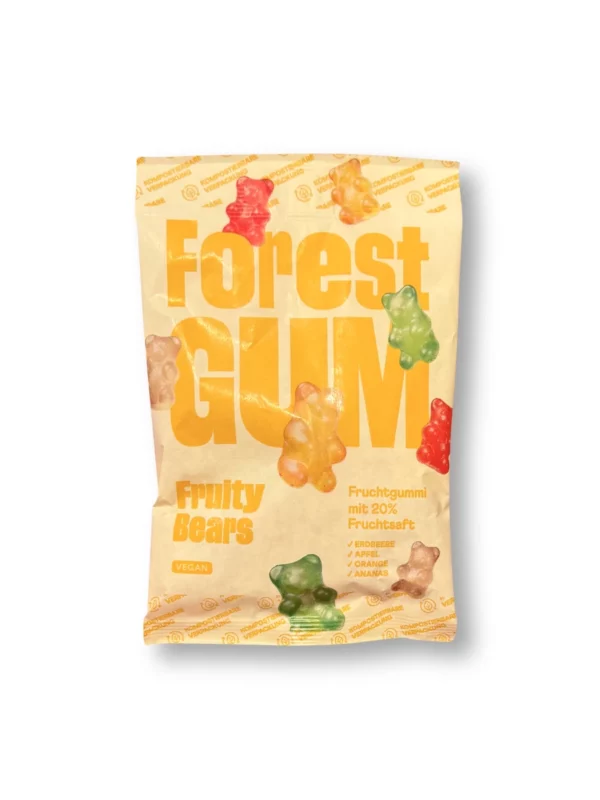 Fruit jelly, Fruity Bears, 100 g