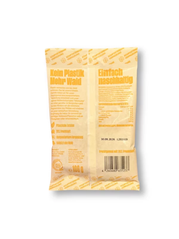 Fruit jelly, Fruity Bears, 100 g