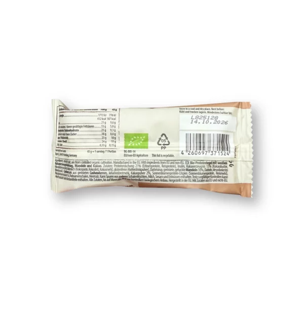 Protein bar Clean, Dark & White, 45 g
