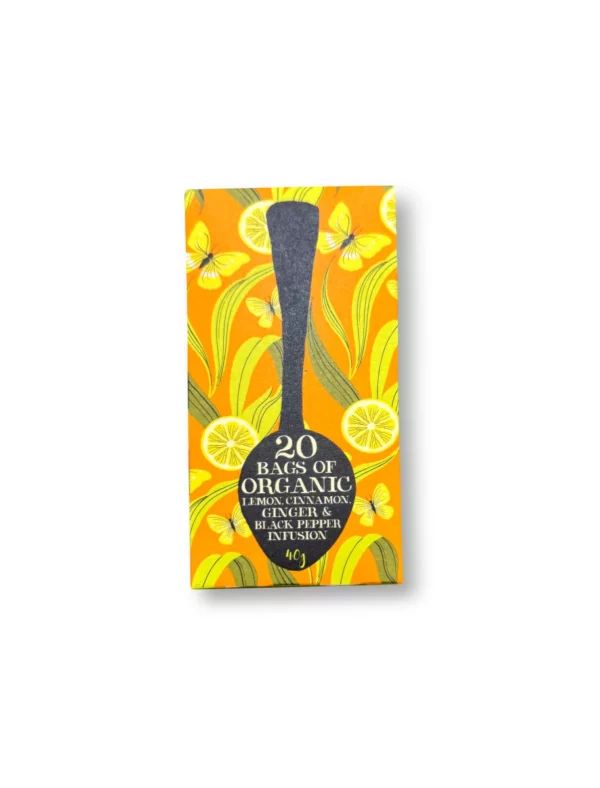 Be Happy" spiced tea with lemon, cinnamon, ginger, black pepper (20 bags), 40 g Be Happy" spiced tea with lemon, cinnamon, ginger, black pepper (20 bags), 40 g