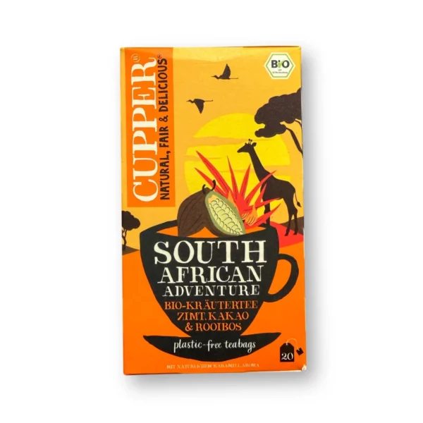 Kräutertee "South African Adventure" mit Zimt, Kakao & Rooibos (20 Beutel), 40 g