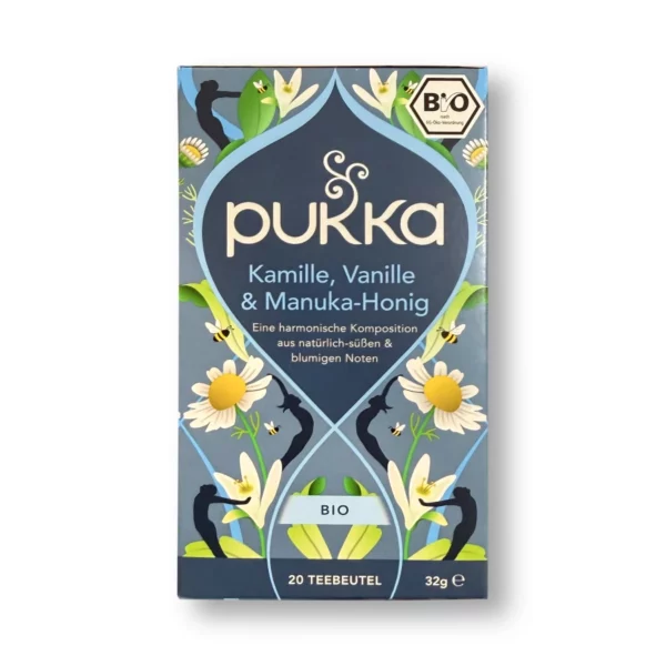 Herbal tea chamomile, vanilla & manuka honey (20 bags), 32 g