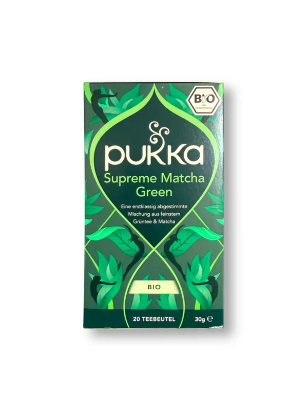 Green tea "Supreme Matcha Green" with green tea & matcha (20 bags), 30 g Green tea "Supreme Matcha Green" with green tea & matcha (20 bags), 30 g