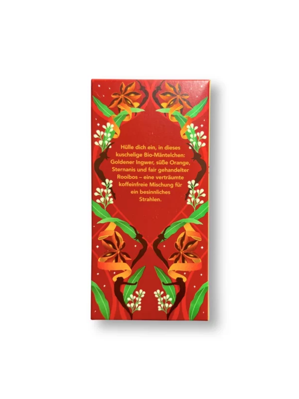 Herbal tea "Winter Joy" with ginger, rooibos, orange & star anise (20 bags), 38 g