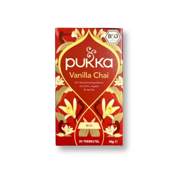 Herbal tea "Vanilla Chai" with cinnamon, ginger & vanilla (20 bags), 40 g Herbal tea "Vanilla Chai" with cinnamon, ginger & vanilla (20 bags), 40 g
