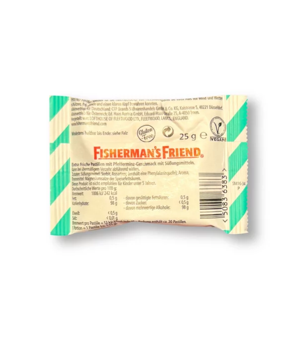 Pastilles, mint, mint, sugar-free, 25 g