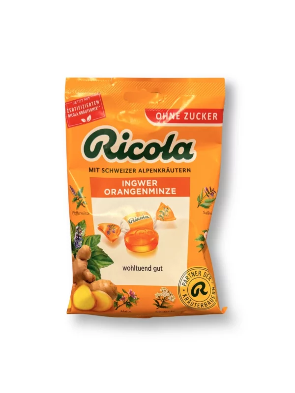 Candy, ginger orange mint, 75 g