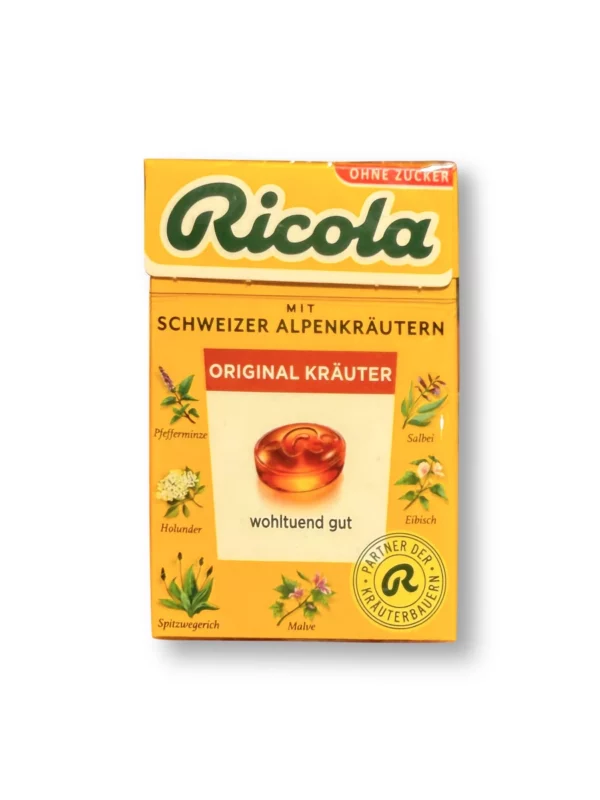 Bonbon, Original Kräuter, zuckerfrei, in der Taschenbox, 50 g Bonbon, Original Kräuter, zuckerfrei, in der Taschenbox, 50 g