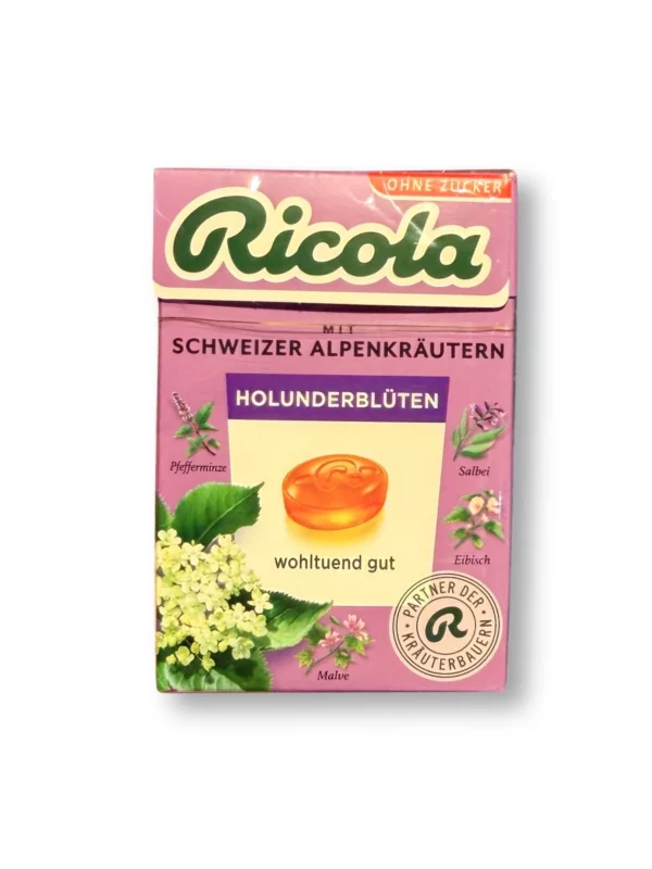Sweet, elderflower, sugar-free, in a pocket box, 50 g