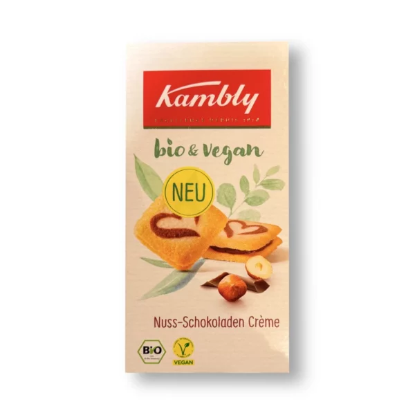 Kekse, Nuss-Schokoladen Creme, 100 g